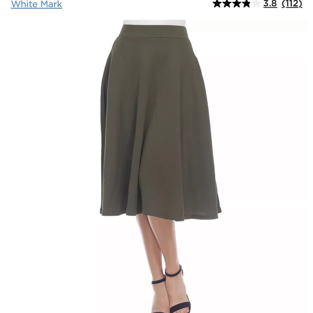 Women’s olive skirt size S
